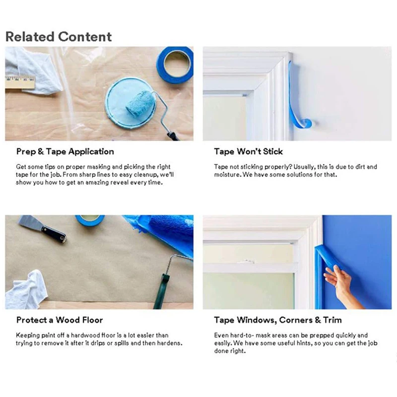 Синяя Маскировочная лента 20 м для рисования клейкая дома самодельная пилинга