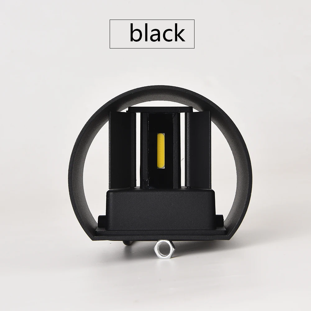 Светодиодная настенная лампа 12 Вт водонепроницаемая комнатная и уличная