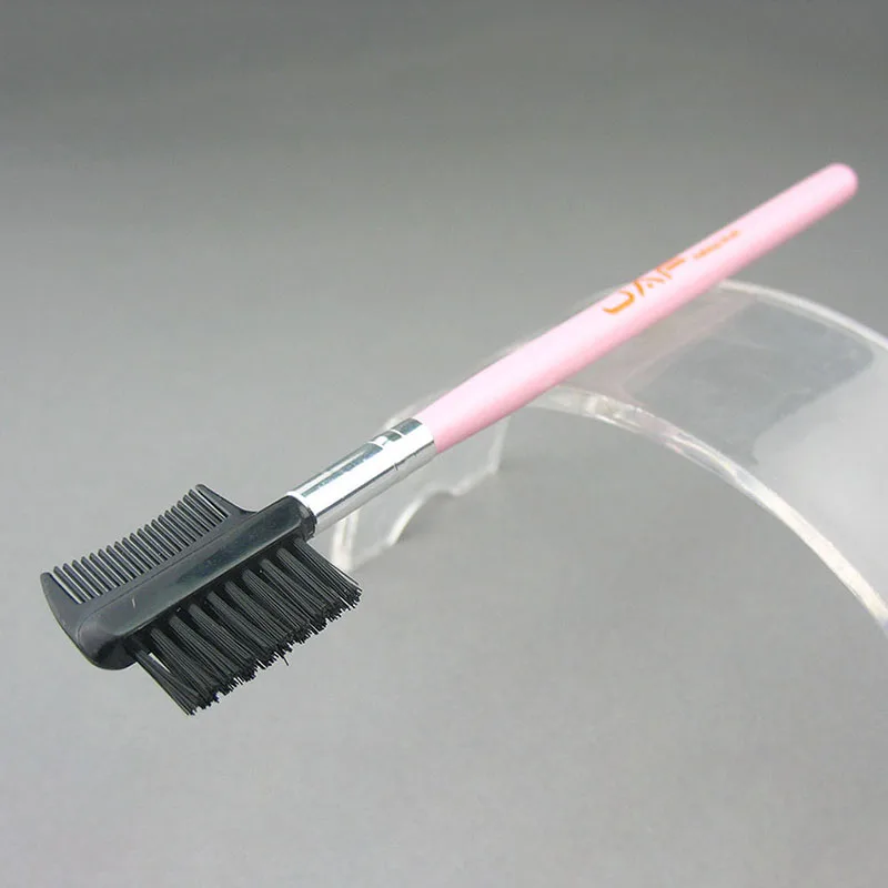 Одна Кисть для макияжа бровей женщин нейлоновая волос с деревянной ручкой