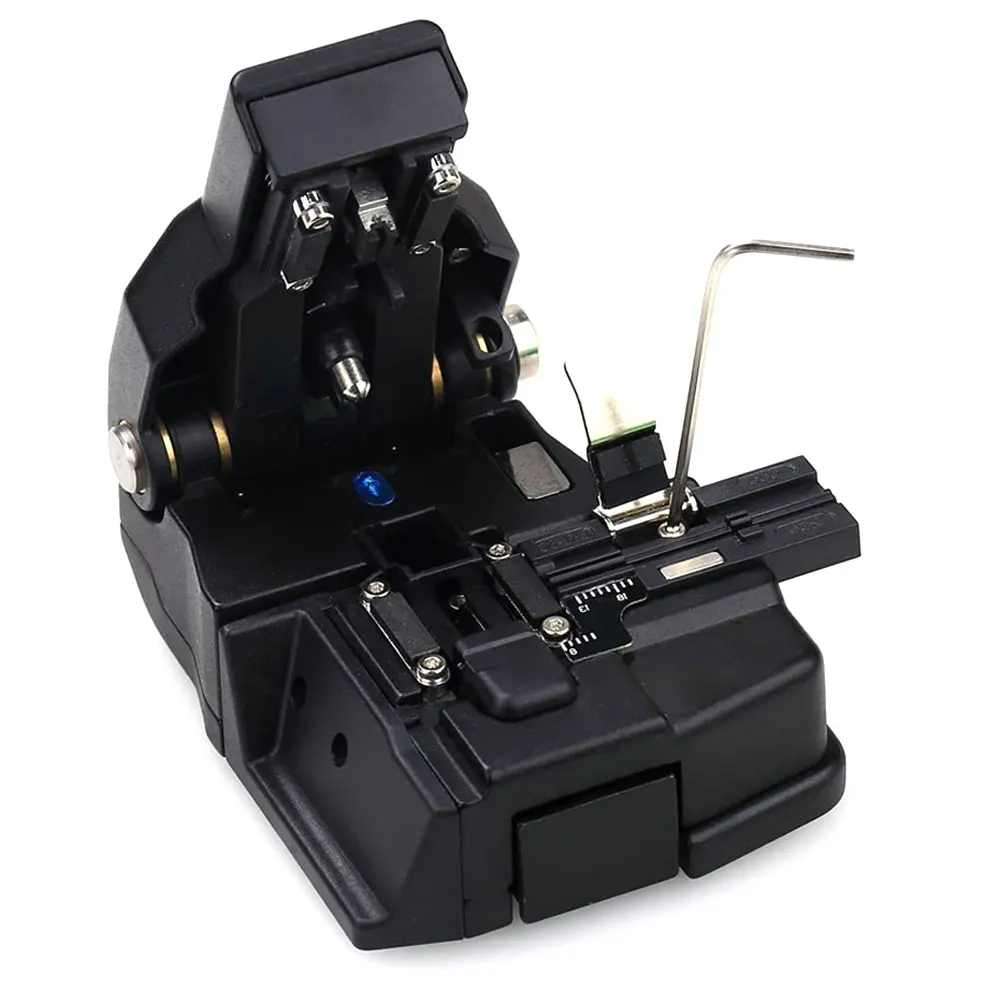 

High Precision Optical Fiber Cleaver Optic Cable Stripper Tool HS-30 Automatic Cutter with 16 Cleaving Spots