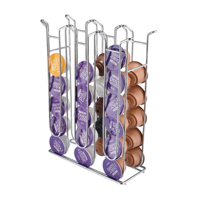 

Vertical Coffee Capsule Display Holder for 36 Pieces Cafe Capsules Coffee Pod
