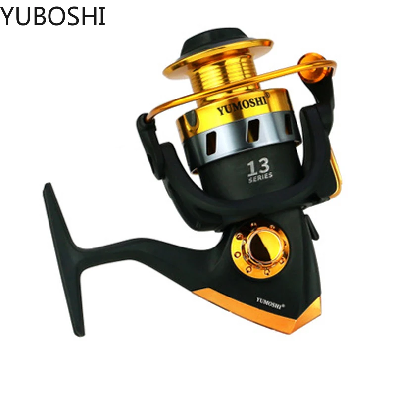 YUBOSHI 1000-7000 Series Spinning Fishing Reels 5.1:1/4.7:1 Gear Ratio Interchangeable Left and Right Hands Fishing Reel enlarge