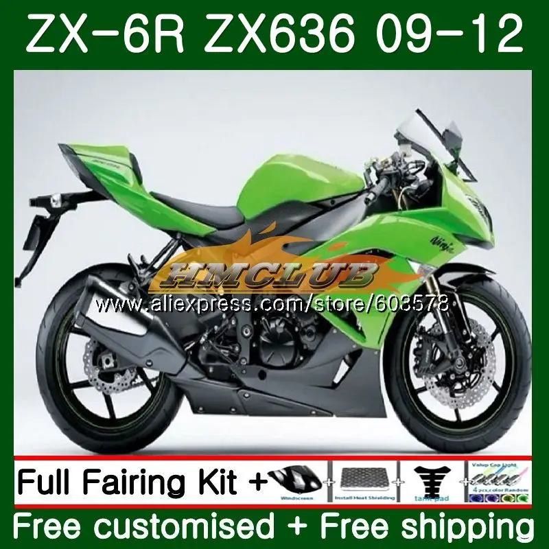 

Корпус для KAWASAKI NINJA ZX636 ZX 6R ZX-6R 2009 2010 2011 31CL.45 в наличии зеленый ZX 2012 600CC ZX-636 ZX6R 09 10 11 12 обтекатель