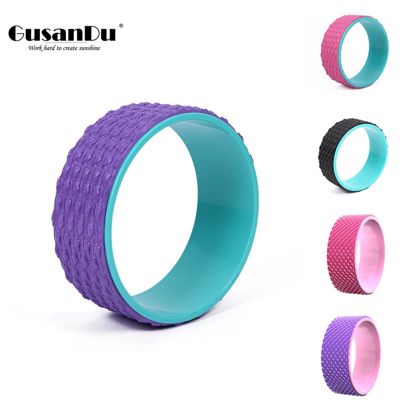 

Massage Yoga Wheel Back Training Yoga Circles EVA Waist Shape Bodybuilding Gym Professional Fitness Equipment Yoga accessories