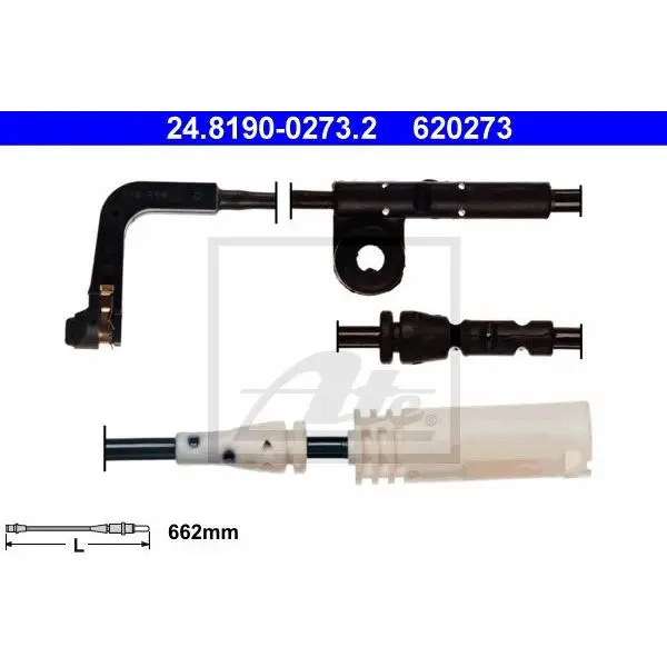 Датчик износа колодок перед.\ BMW E60/E61/6 E63/E64 all 03 L 680|Тормозной цилиндр| |