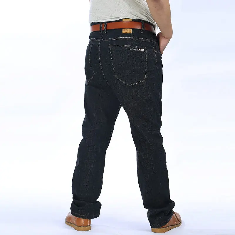 2019 Большие размеры повседневные новые мужские джинсовые брендовые Свободные