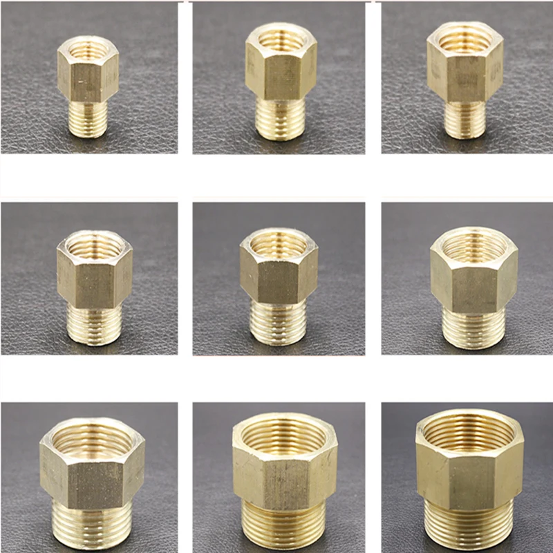 1/8 &quot1/4&quot 3/8 &quot1/2&quot штыревые к женскому резьбе латунные соединители для труб