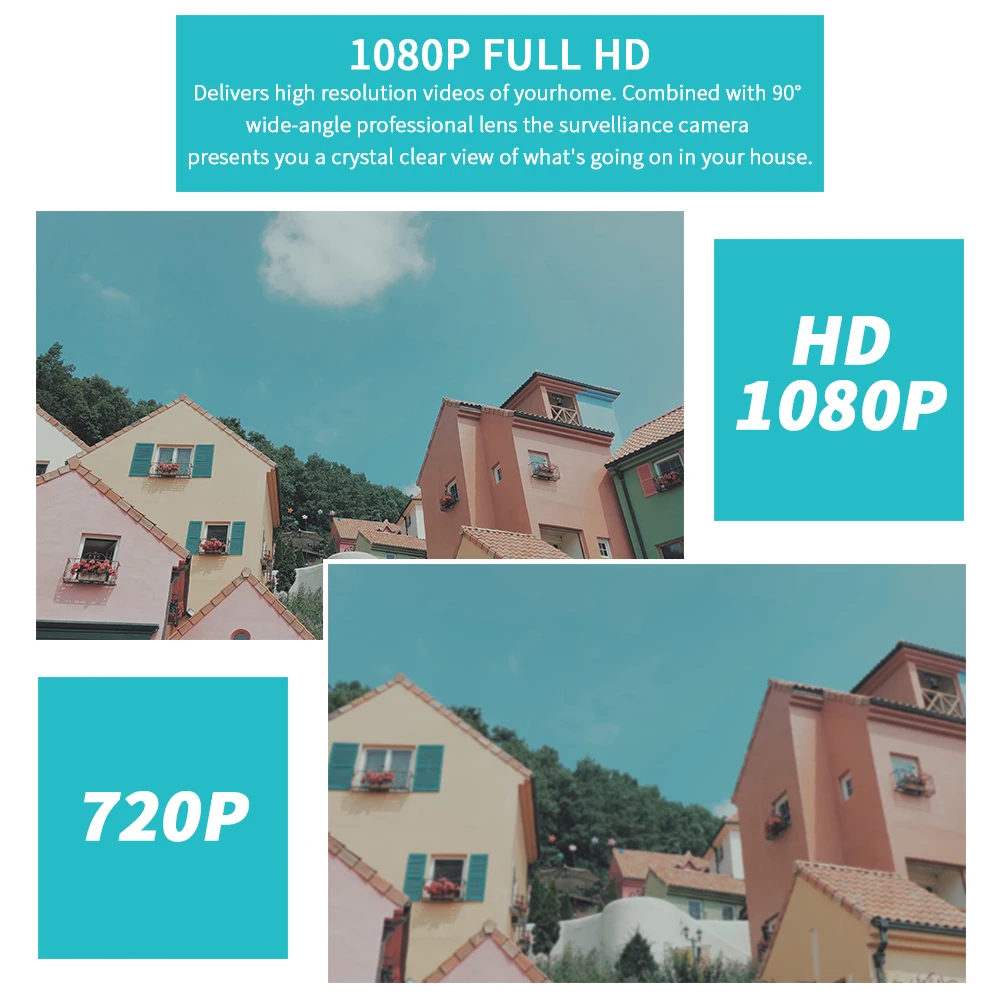 IP-камера INQMEGA 1080p PTZ Уличная С 4-кратным цифровым зумом и поддержкой Wi-Fi |