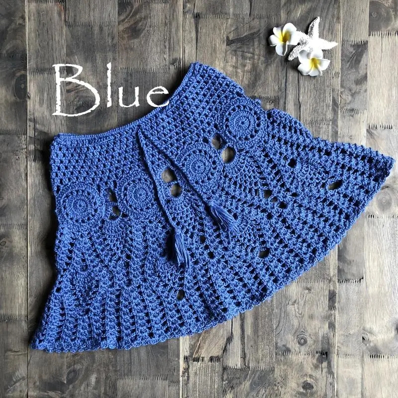 

Skirts Beach Swimsuit New Sexy Slim Casual Running Cotton Lace Piece Fits True To Size, Take Your Normal Crochet Tassel Mini