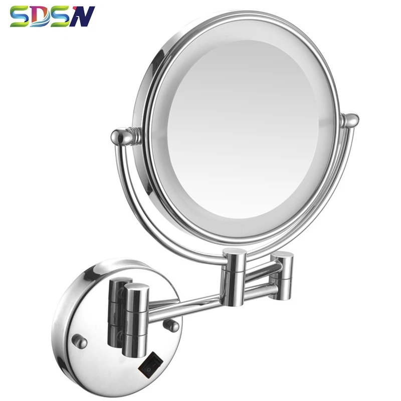 Светодиодный Зеркало для ванной комнаты SDSN качественный латунный СВЕТОДИОДНЫЙ