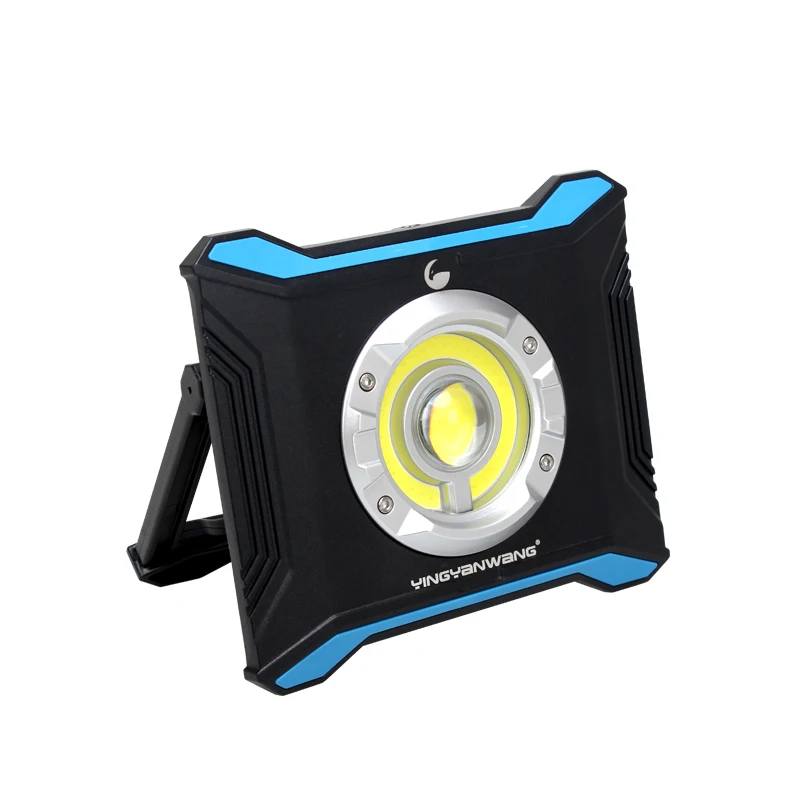 구매 충전식 LED 작업등 휴대용 20W 작업등 야외 COB 플러드 라이트 6000mAh 하이킹 작업용 자동차 수리 워크샵, 작업등 작업등 작업등