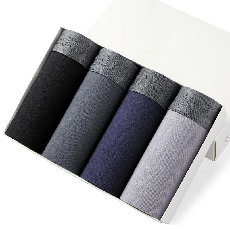 Men's Underwear Shorts Oversized Underwear  Men's Cotton Loose Boxers Oversized Fat Pants