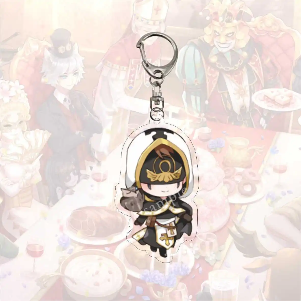 Брелок для ключей Модный аниме брелок с персонажем из мультфильма V доктор Магик
