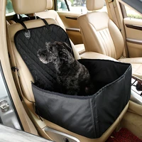 pet dog car seat cover 2 in 1 dog car protector transporter waterproof cat basket dog car seat hammock for dogs in the car