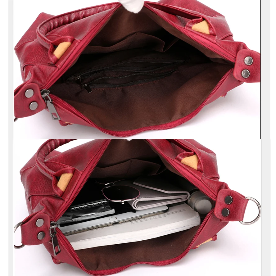 Зимний стиль роскошные сумки из мягкой кожи женские дизайнерские