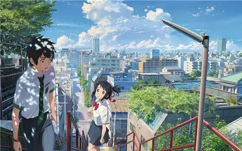 Стиль партии на выбор Япония модель Kimi no na wa ваше имя художественный шелковый