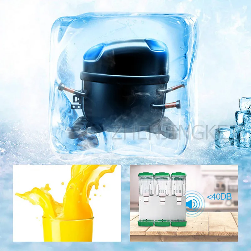 

Double Cylinder Three Cylinder Hot And Cold Drink Machine Fully Automatic Commercial Juicer Milk Tea Self-help Beverage Machine