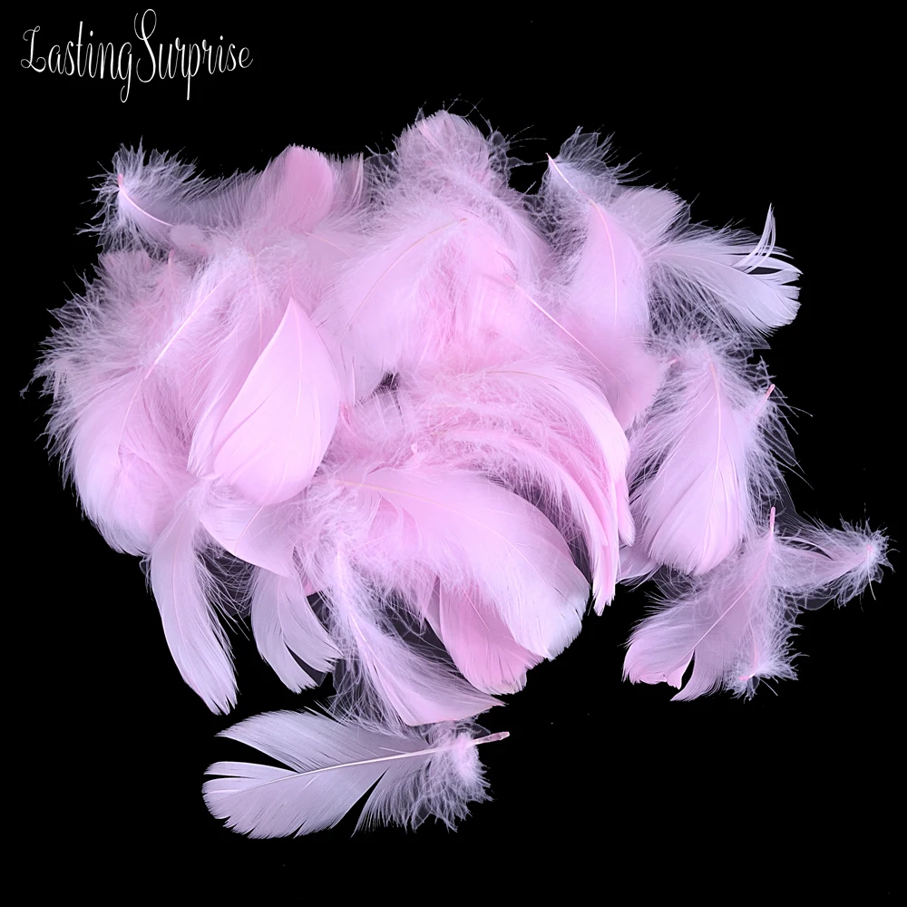 Натуральные гусиные перья шлейф 8 12 см красочные лебеди перышки для украшения