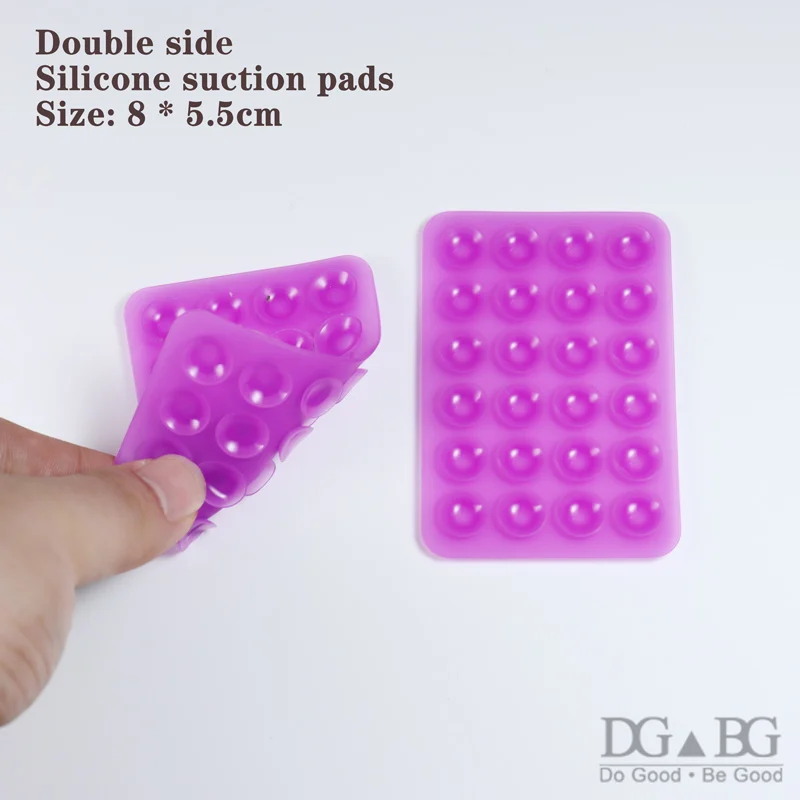 Двухсторонняя силиконовая присоска для детской присоски с подложкой 3M клейкая