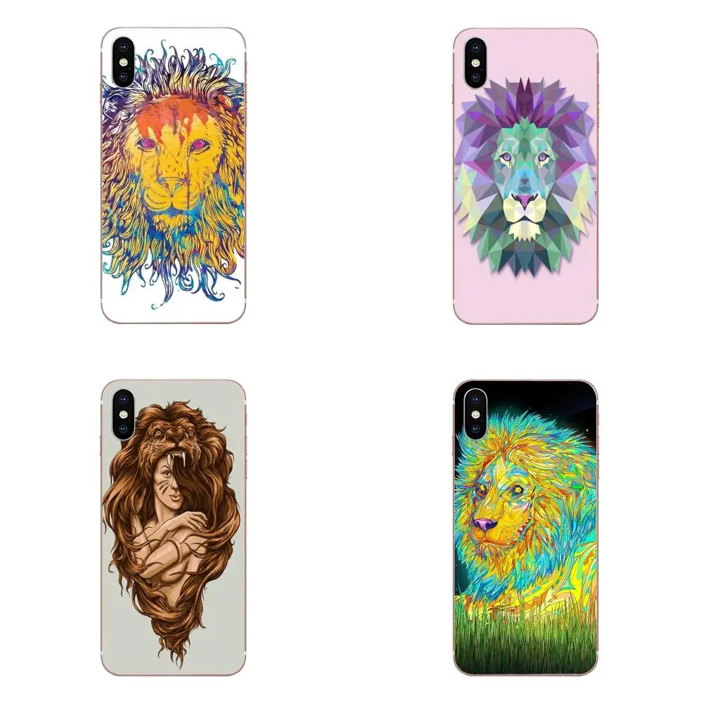 Роскошный крутой чехол для телефона Cool King Lion аксессуары Galaxy A01 A51 A71 S20 Plus S11 S11E S10 |