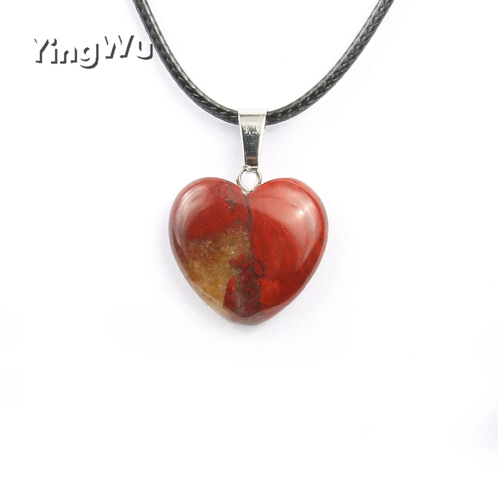 Yingwu натуральный драгоценный камень красный яшма Любовь Сердце рок заостренный