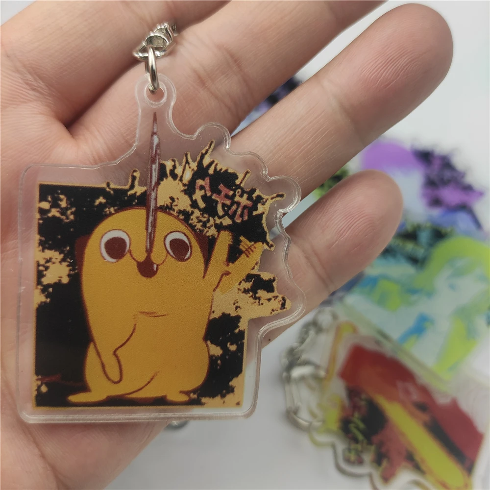 Брелок для ключей косплея из аниме цепная пила | Украшения и аксессуары