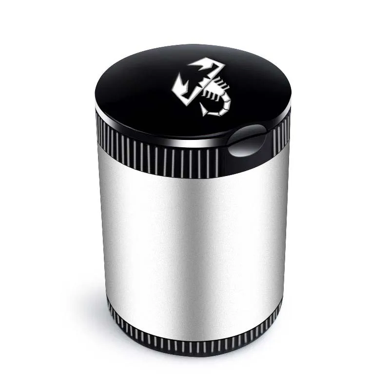 

Car Ashtray Cup Container Cigar Ash Tray For FIAT Abarth 500 500c 600 Boano Monomille Scorpione Spider Punto Evo Auto Interior