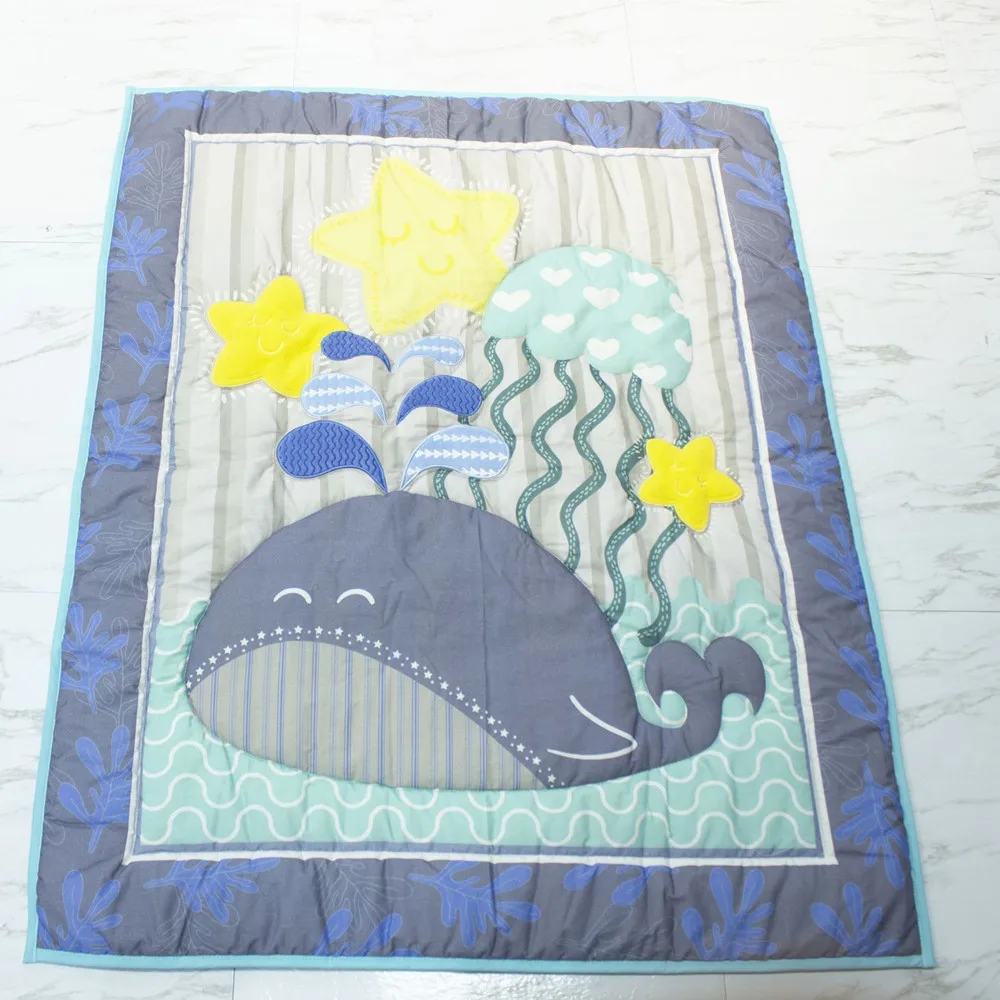 Акция! Комплект постельного белья для новорожденных 7 предметов Морская звезда