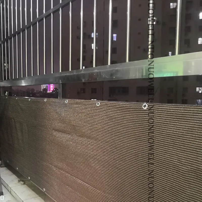 Шоколадный коричневый HDPE анти УФ Солнцезащитный сетчатый солнцезащитный