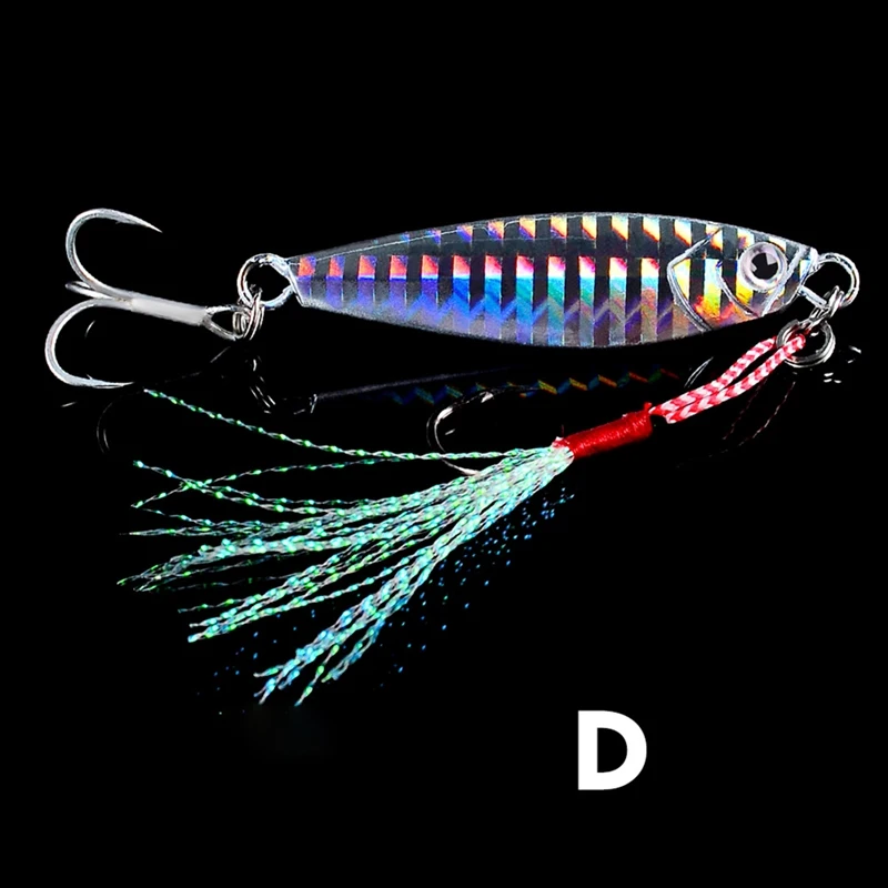 20 г 65 мм рыболовные приманки металлические многоразовые с двумя крючками для