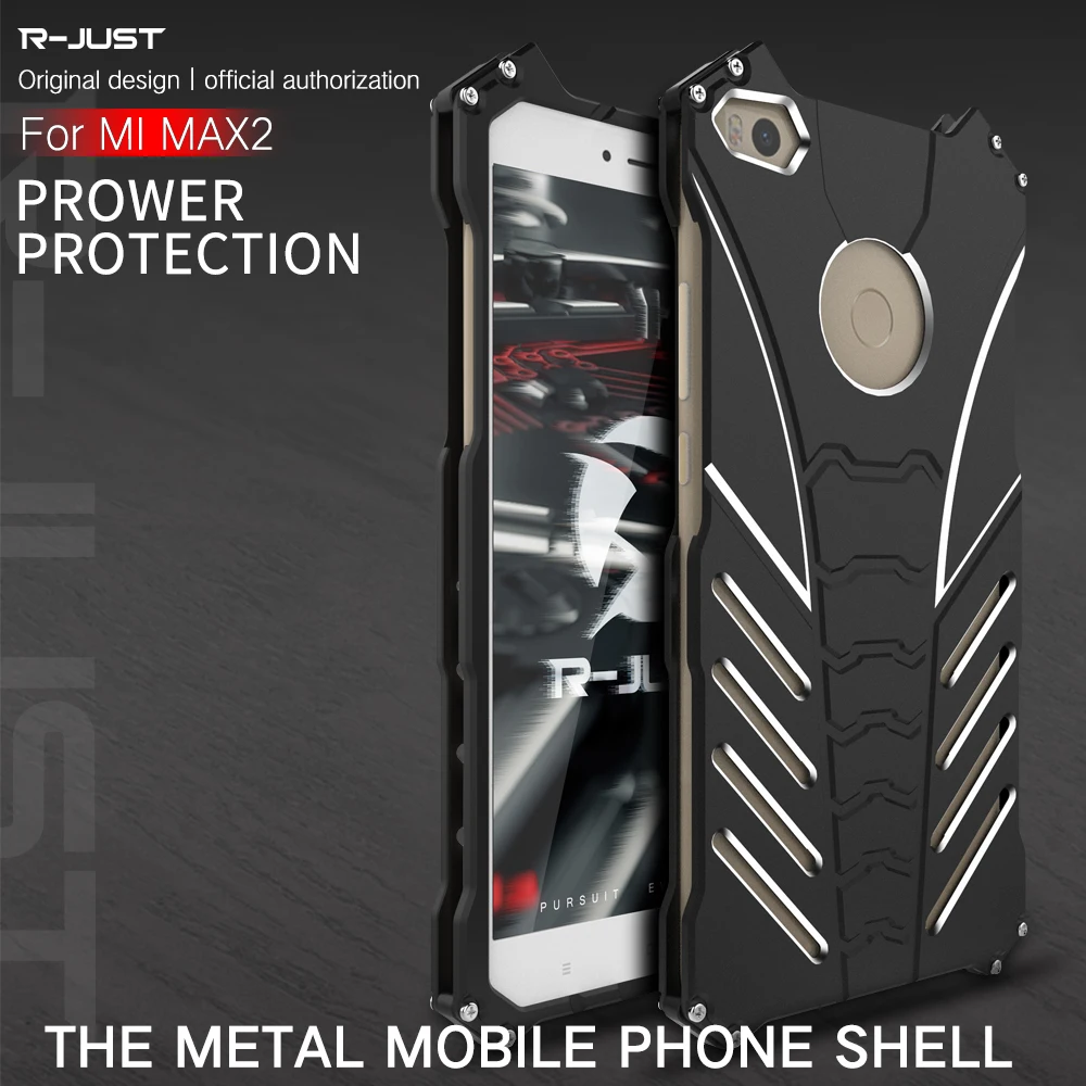 Batman Armor Rugged Shockproof Kickstand Metal Aluminum Case For Xiaomi Mi Max 2 Cover Outdoor Protection Phone |