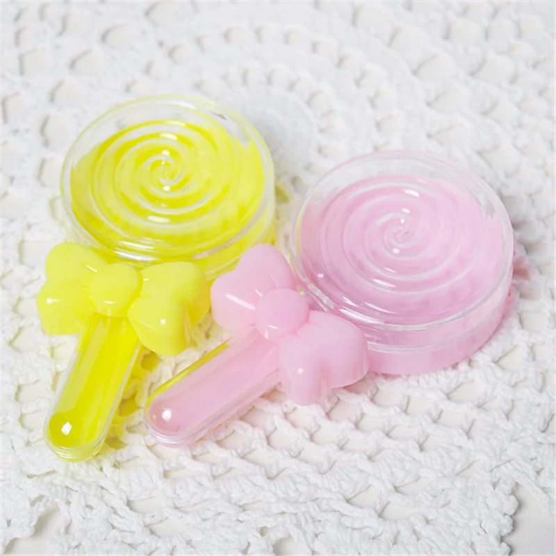 

Creative Lollipop Plastic Candy Box 6pc birthday Party Decor Kids Gift Box DIY Wedding Gifts for Guests Candy Box Baby Shower.85