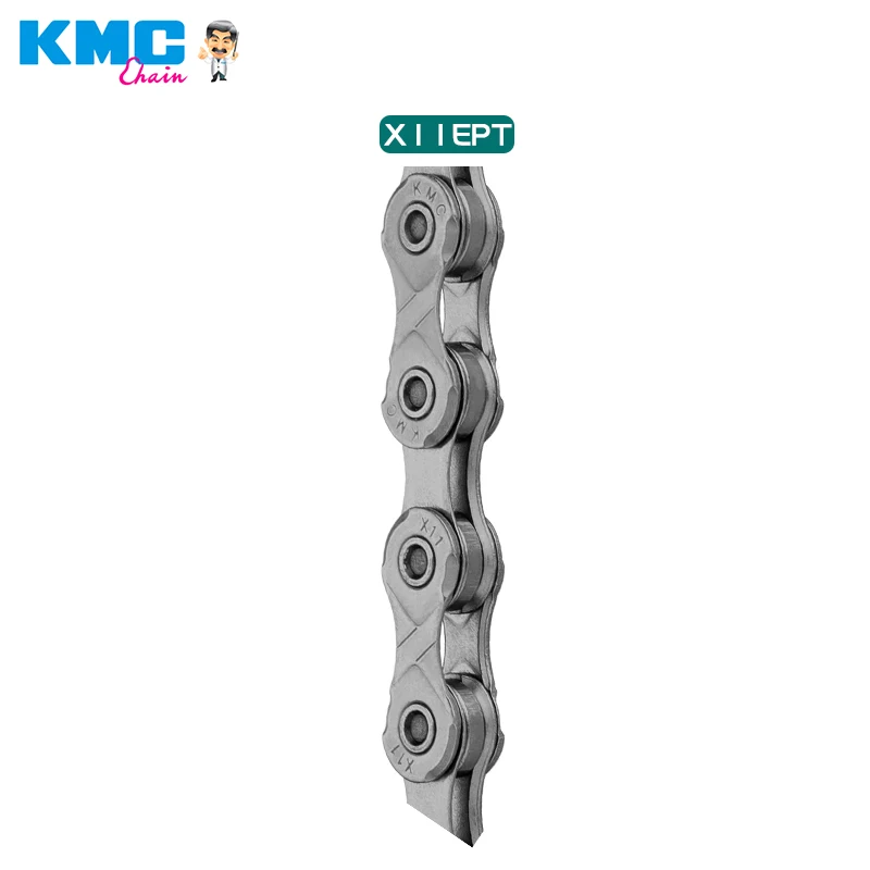 KMC - Mountain Bike Chain Original Accessory in Box 11 Speed X11 X11EPT X11EL X11SL Gold / Silver | Спорт и развлечения