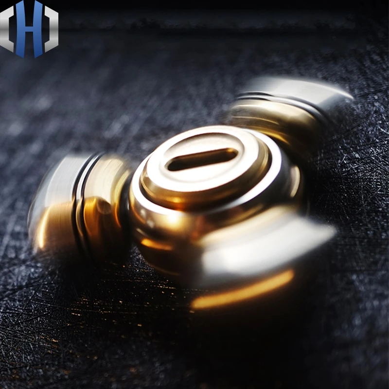 Пальцевый гироскоп из титанового сплава и меди портативный для взрослых