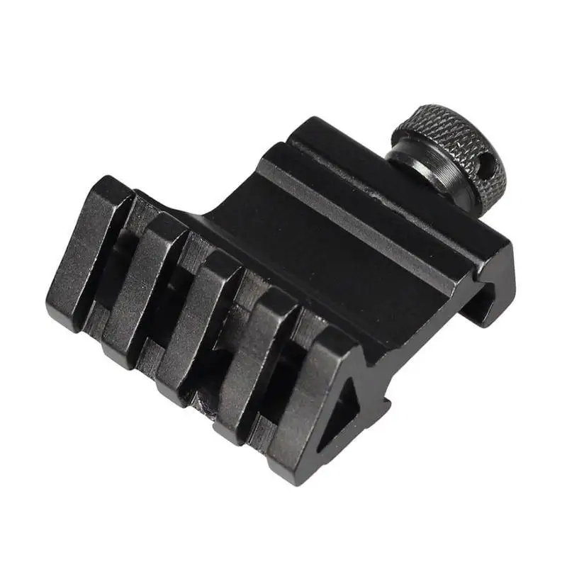 

45 Degree Angle Tactical Scope Mount Aluminum 4 Slot Side RTS Sight Rail Airsoft 45mm 20mm Picatinny Pistol Base Adapter