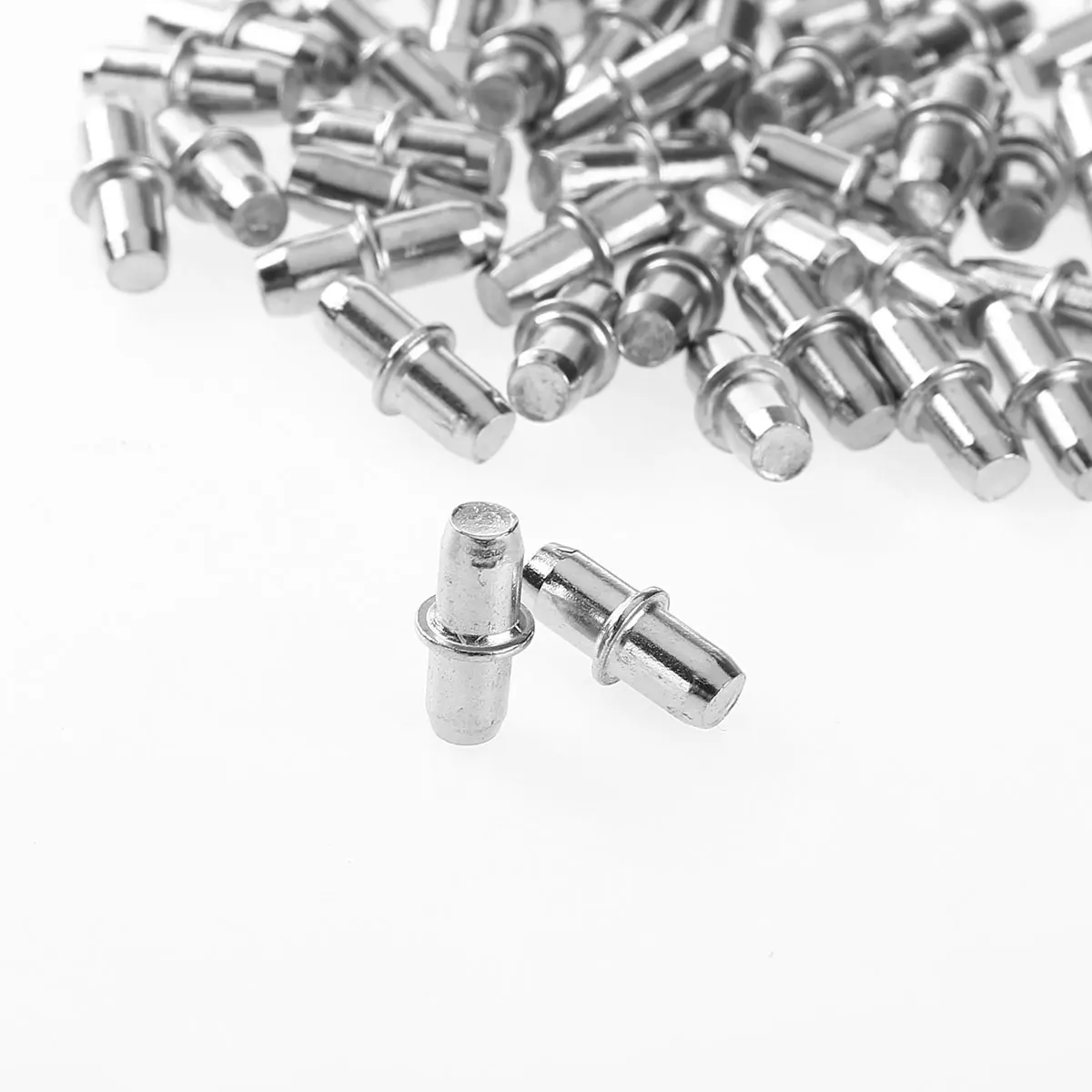 50 шт. металлические шпильки и резиновые рукава для домашней полки опорные