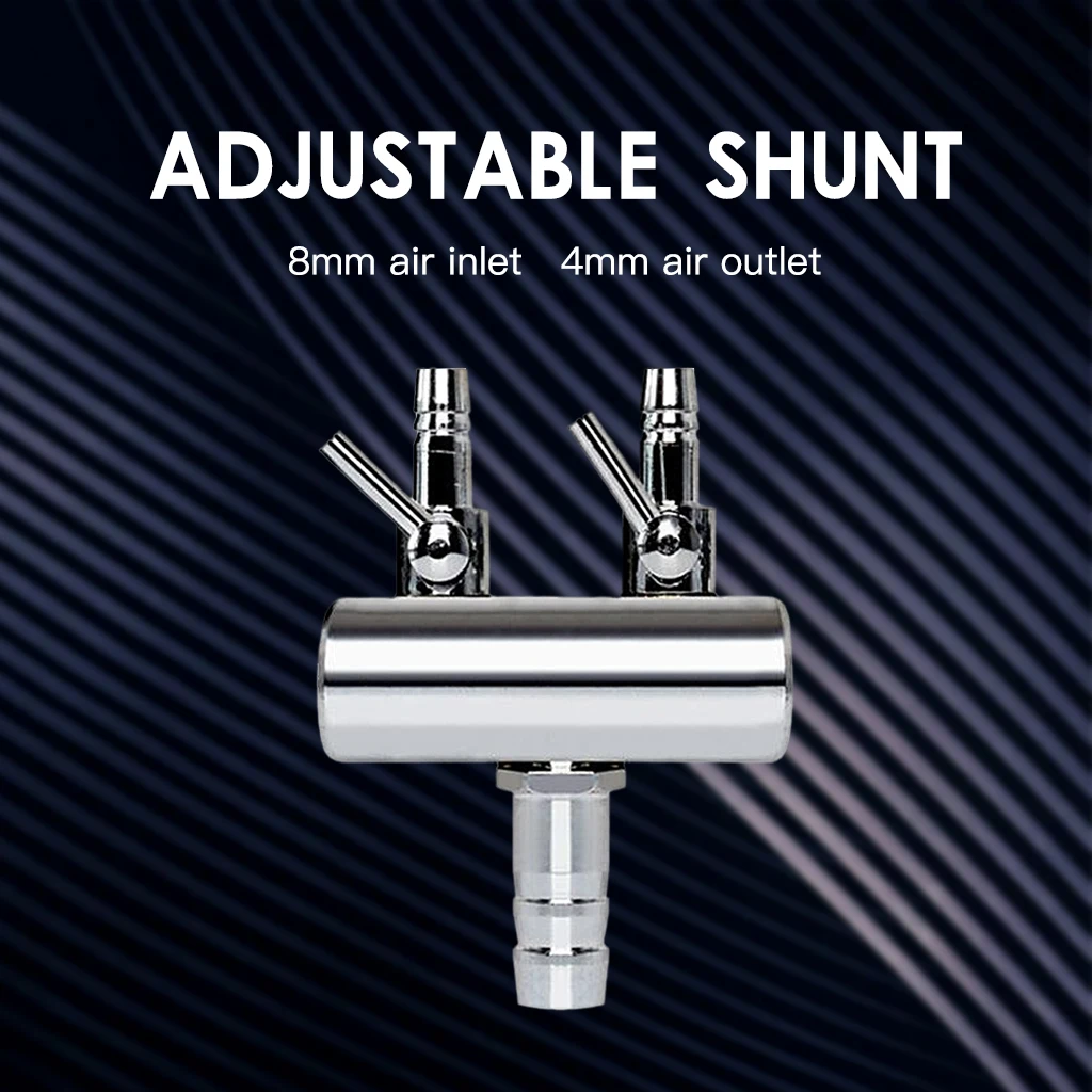 

Aquarium Fish Tank Air Flow Tube Pipe Line Stainless Steel Control Valve