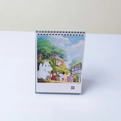 A Moomin MUUMI care мультфильм коллекция игральная карта водонепроницаемая бумажная карта с мультипликационным рисунком милый календарь из печати покер Бегемот - Цвет: A