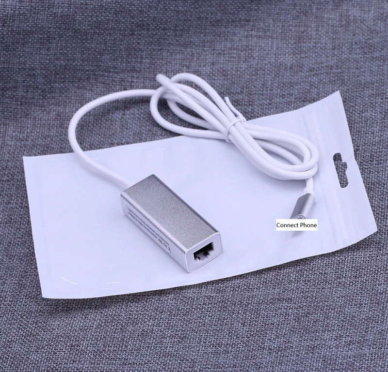 1 м 100 Мбит/с сетевой адаптер IOS Телефон подключится к RJ45 Ethernet LAN Кабельный