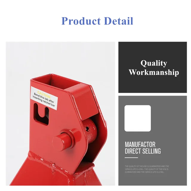 ASME Safety Standards 3 Ton 6000 lb Capacity Steel Jack Stands Double Locking Support for Cars SUV ATV Lifting Machine 3