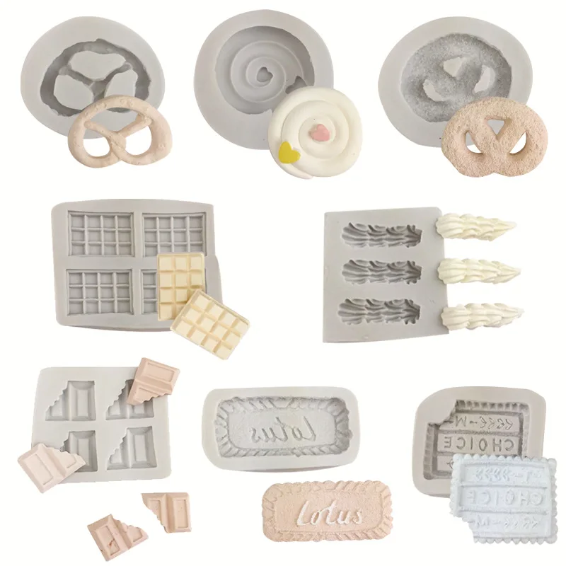 

Waffle Silicone Mold DIY For Kids Cake Biscuits Making Tool Practical Non-stick Chocolate Bakeware Home Kitchen Baking Supplies