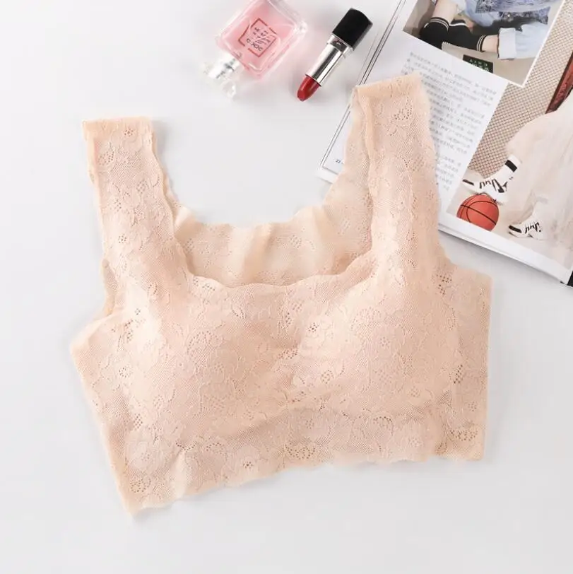 beige 1 Бесшовное женское нижнее белье, беспроводной Женский бюстгальтер с эффектом пуш-ап для фитнеса, интимный бюстгальтер modis bralette - Цвет: beige 1