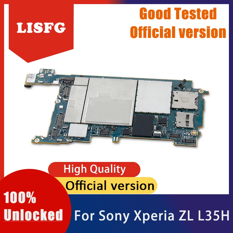 Материнская плата для Sony Xperia ZL L35H MB 100% тестирование разблокированная материнская