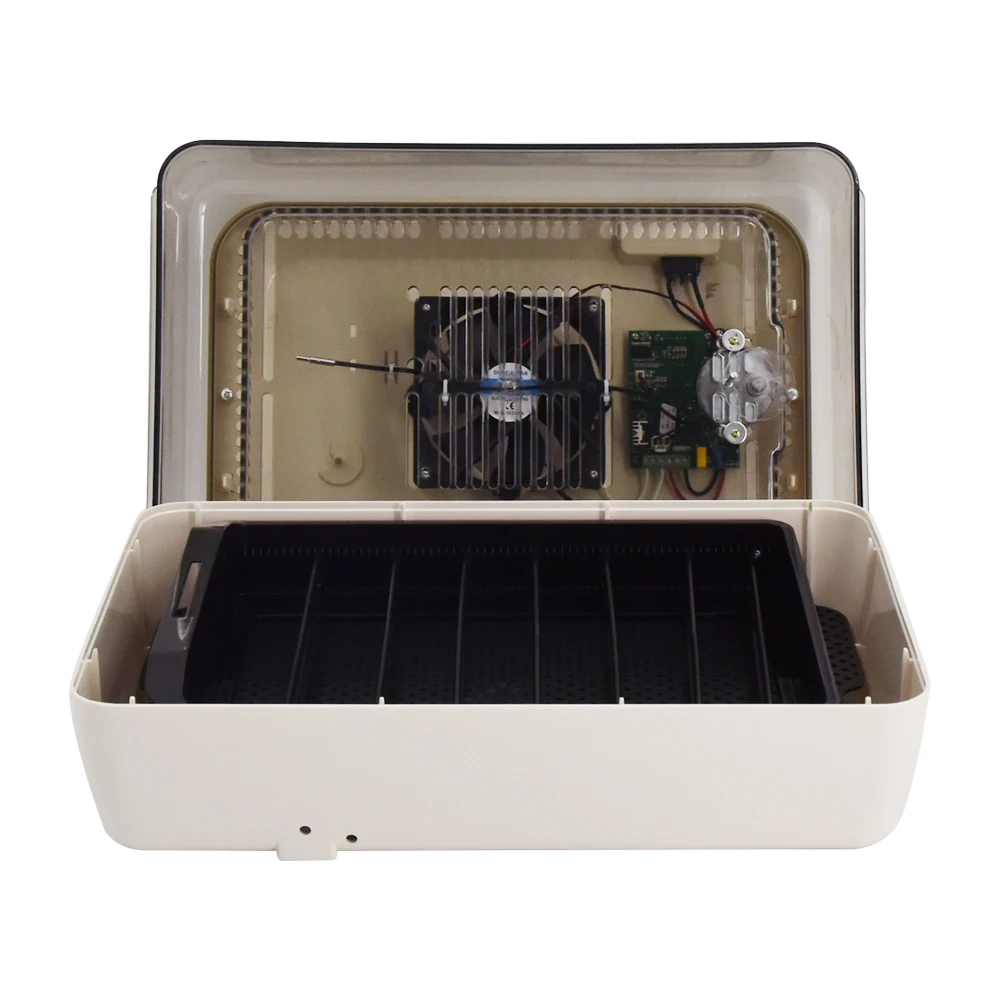 Egg Incubator Automatic 24 Eggs Poultry Hatcher Auto Temperature Control Easy to Observe for Chickens Ducks Goose | Дом и сад