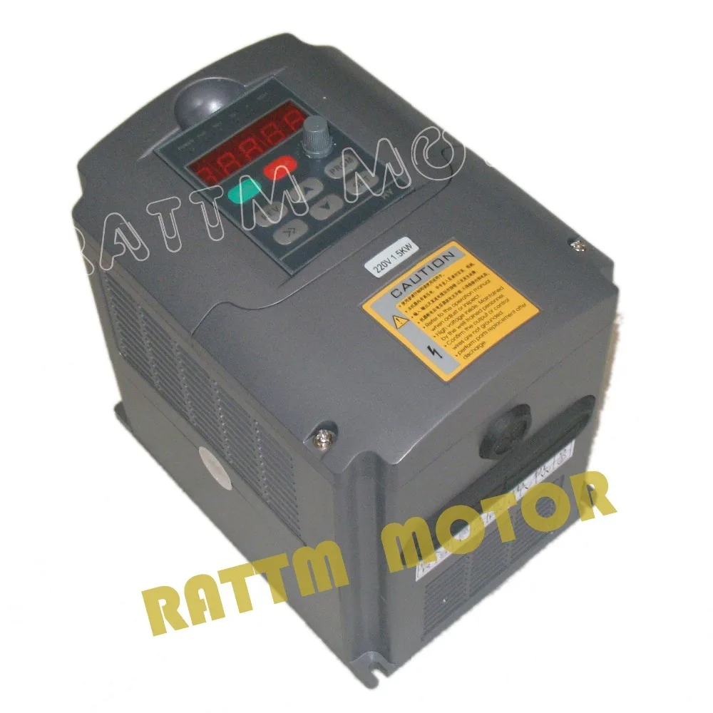 1.5KW ER16 с воздушным охлаждением 220V комплекты шпинделя фрезерный шпиндель ЧПУ и 1.5kw