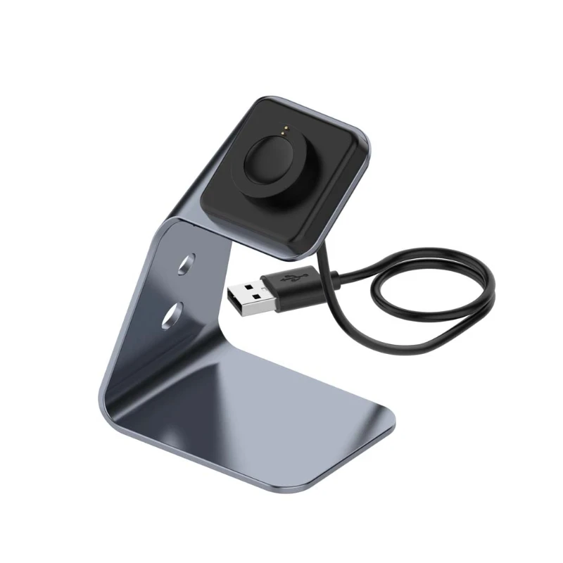 

Charger Stand USB Charging Dock For -Fossil Gen4/5 aluminum alloy charger with Charging Cable 1.5m Smartwatch Accessories