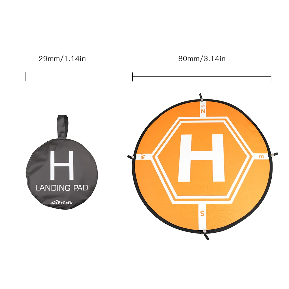 80 см быстро складывающаяся световой парковка передник посадочная площадка с