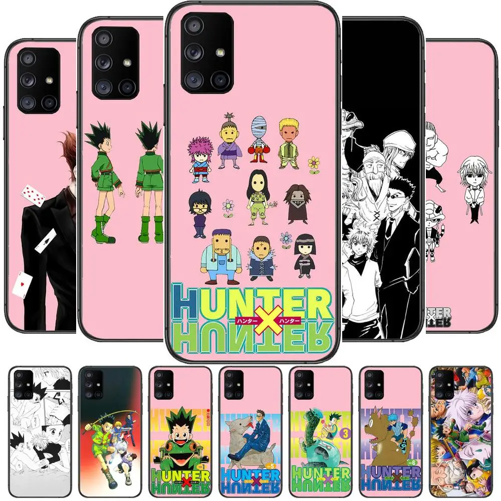 

HUNTER×HUNTER Phone Case Hull For Samsung Galaxy A50 A51 A20 A71 A70 A40 A30 A31 A80 E 5G S Black Shell Art Cell Cove