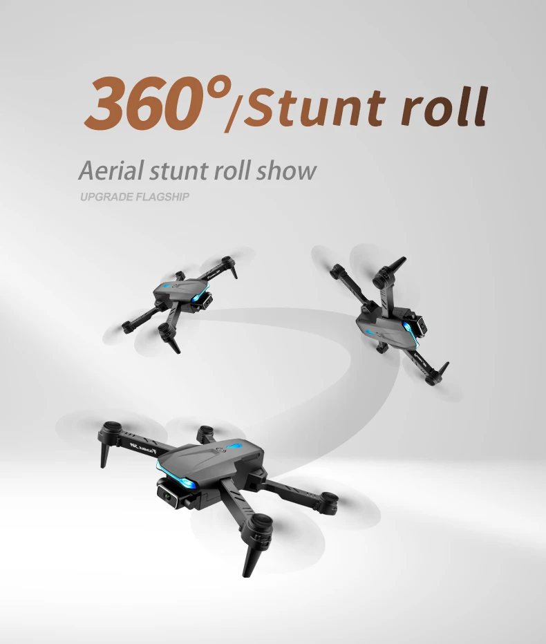 2021 New S89 Drone 4k HD Dual Camera 1080P WiFi Fpv Visual Positioning Dron Height Preservation Rc Quadcopter VS V4 Drone