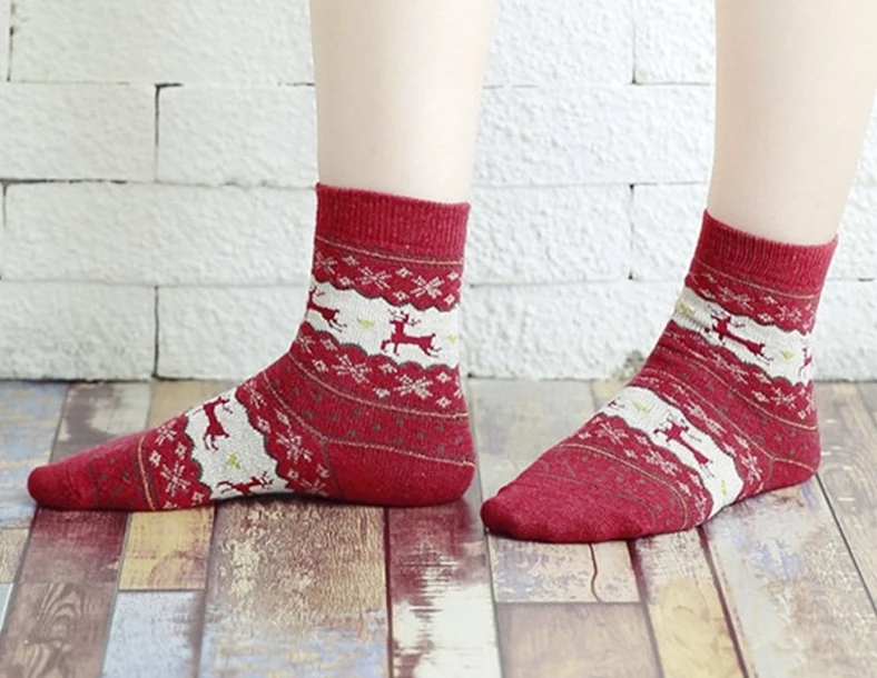 

PLUFR-BAG women socks lady gift sock fashion winter